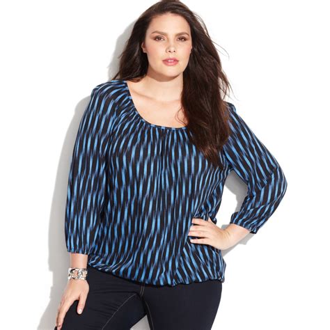 michael kors plus size tops